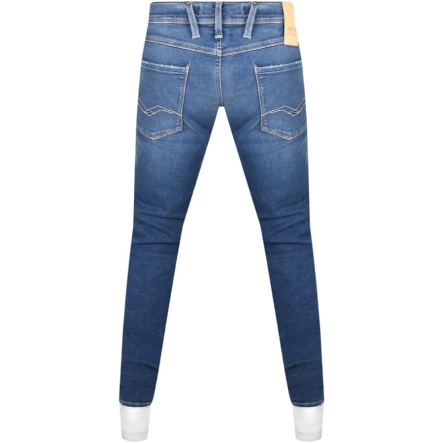 Replay Anbass Slim Fit Jeans Mid Wash BlueReplay Anbass Slim Fit Jeans Mid Wash Blue Male 30W 32L